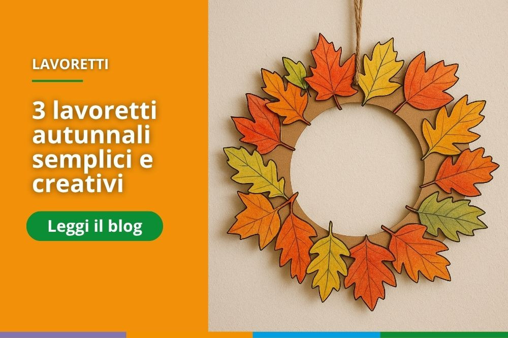 3 lavoretti autunnali semplici e creativi