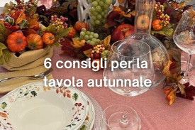 Come allestire la tavola autunnale